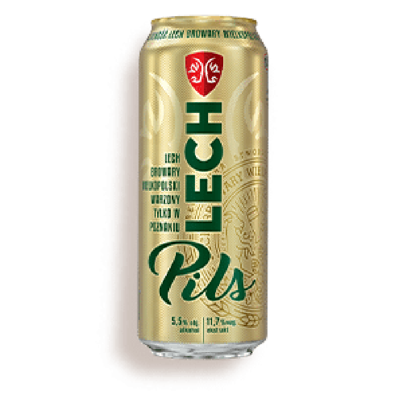 LECH PILS 24X50CL BLIK