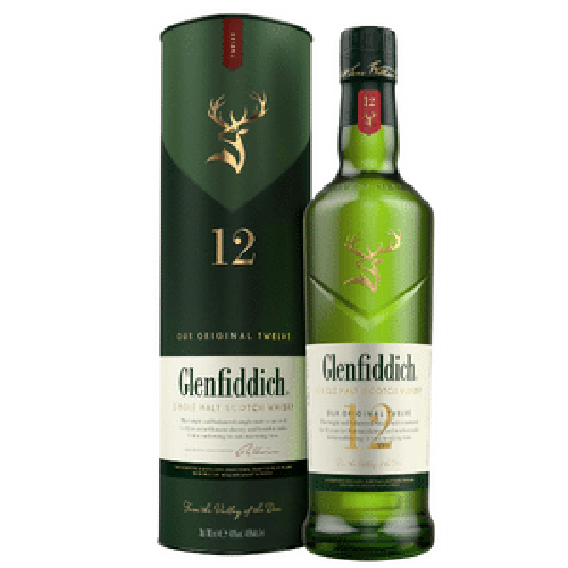 GLENFIDDICH 12Y 40% 1L